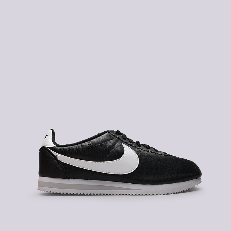 мужские черные кроссовки Nike Classic Cortez Premium QS 724262-010 - цена, описание, фото 1